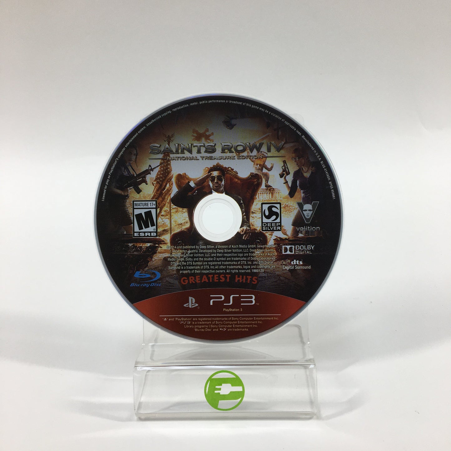 Saints Row IV: National Treasure Edition (Sony PlayStation 3 PS3, 2014)