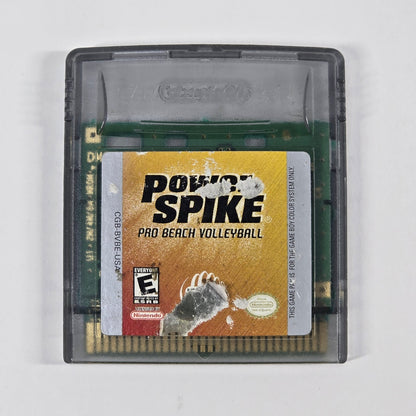 Power Spike Pro Beach Volleyball (Nintendo GameBoy Color, 2000) Cartridge Only