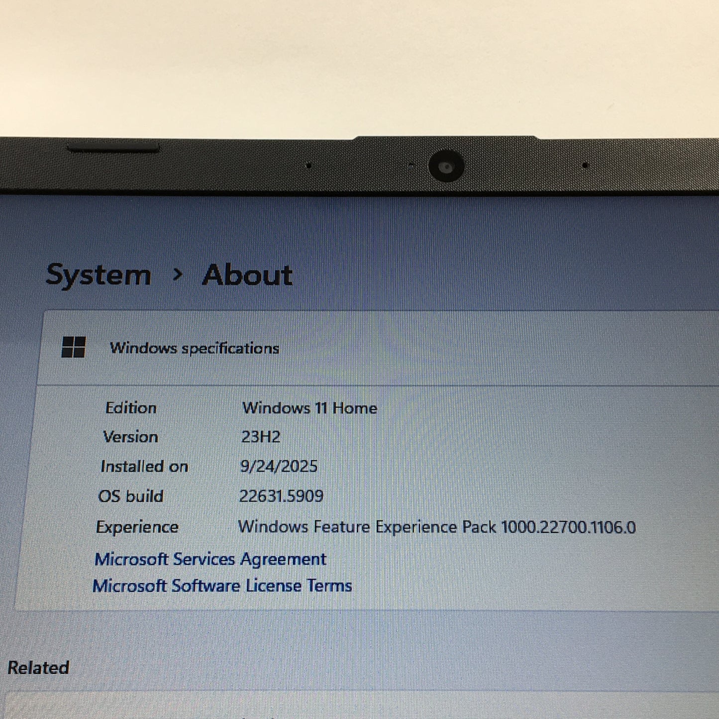 HP NoteBook 15-DY1071WM 15.6" i7-1065G7 1.3GHz 8GB RAM 256GB SSD