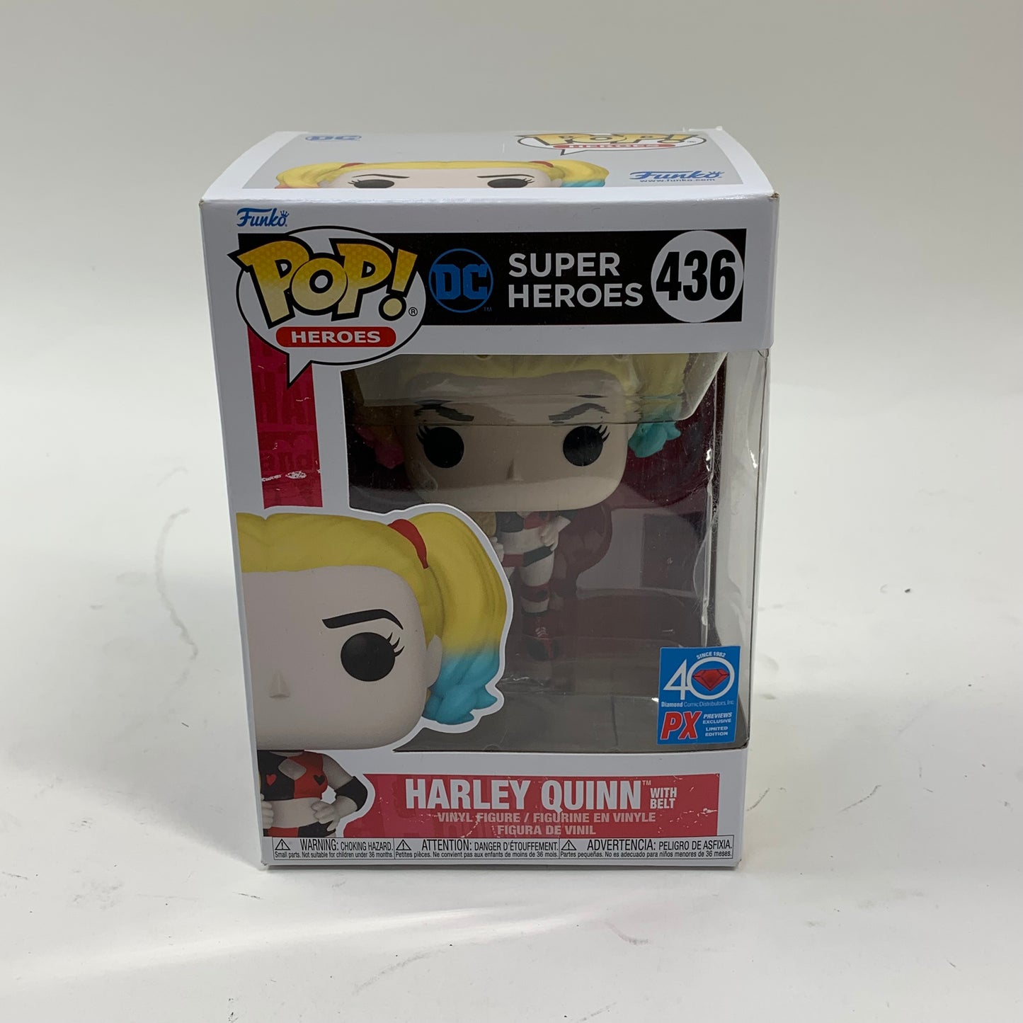 New Funko POP! DC Super Hereos Harley Quinn Vinyl Figure #436