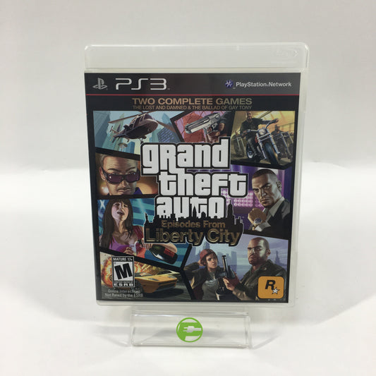 Grand Theft Auto: Episodes from Liberty City (Sony PlayStation 3 PS3, 2010)