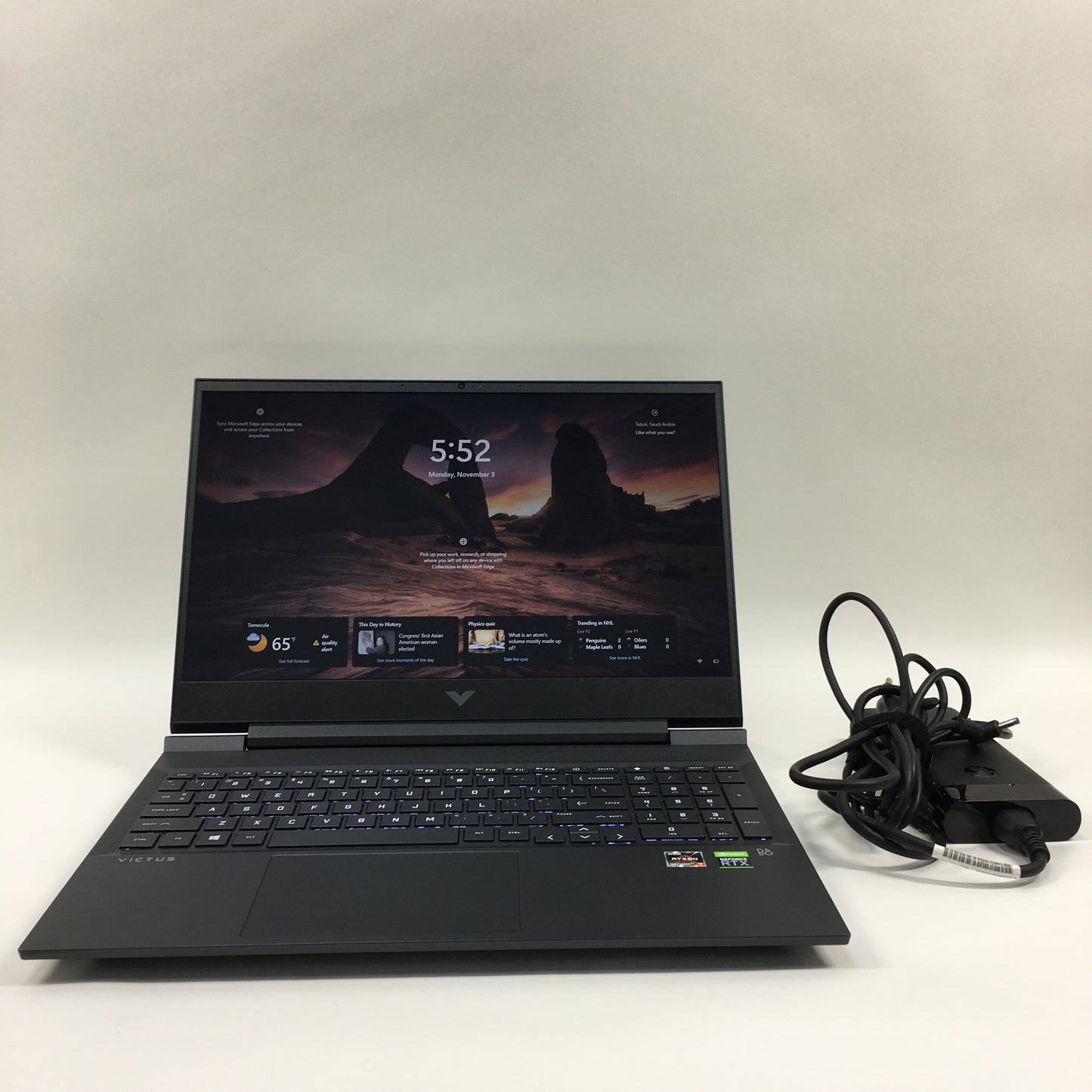 Victus 16-E0085NR 16.1 Amd Ryzen 7 5800H 16GB RAM 512GB SSD GeForce RTX 3050 Ti