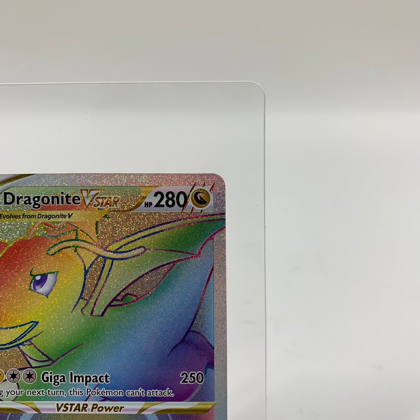Pokémon TCG Pokémon Go Dragonite VSTAR 081/078 Holo Textured English
