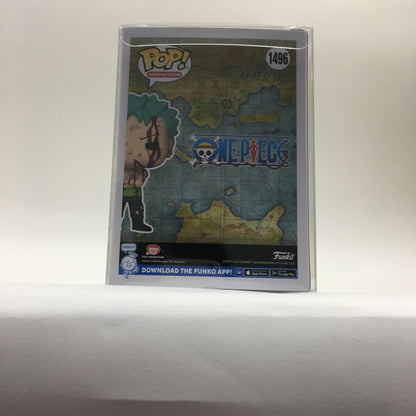 New Funko One Piece Roronoa Zoro Vinyl Figure 1496 Hot Topic Exclusive