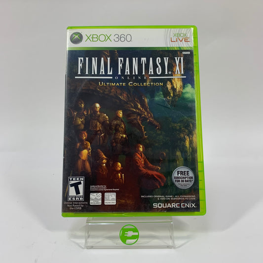Final Fantasy XI: Ultimate Collection (Microsoft Xbox 360, 2009)