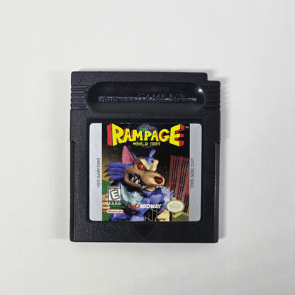 Rampage World Tour (Nintendo GameBoy, 1998)