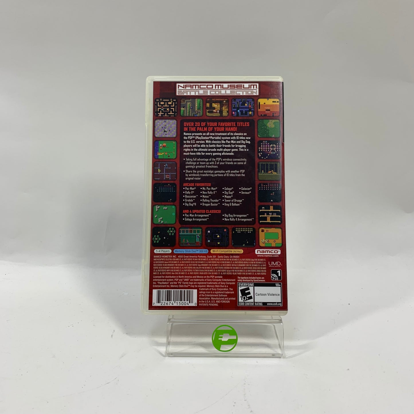 Namco Museum Battle Collection (Sony PlayStation Portable PSP, 2005)