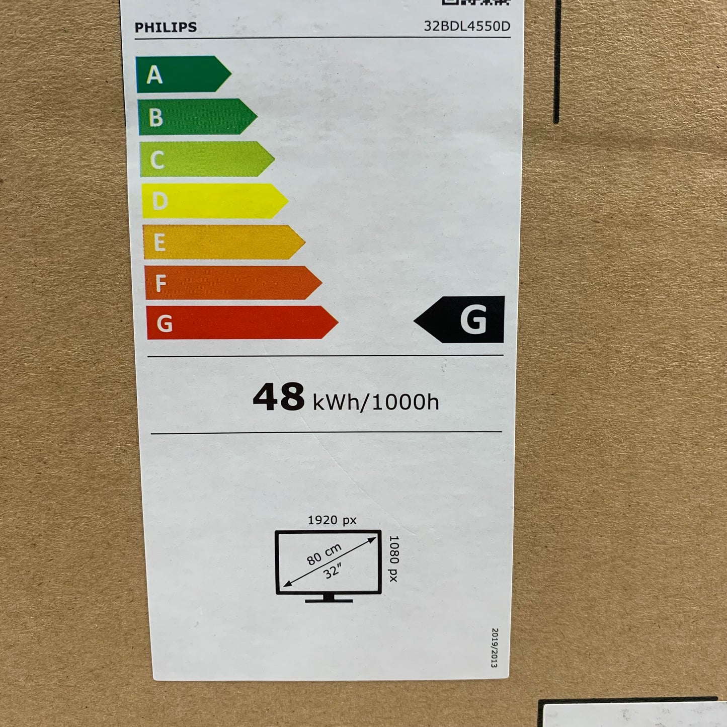 New Philips D Line Display 32BDL4550D