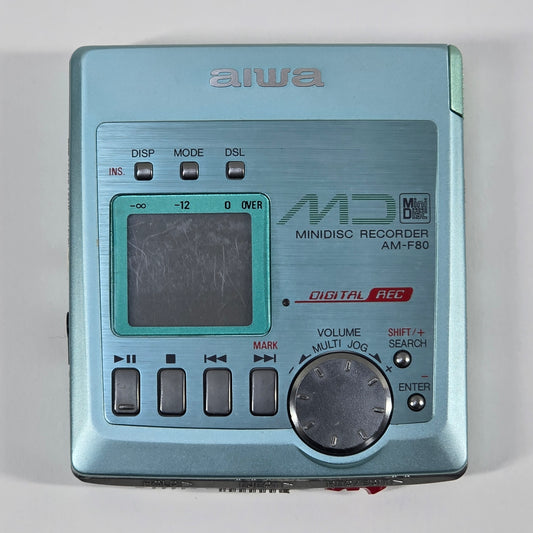 Aiwa AM-F80 Minidisc Recorder Tested