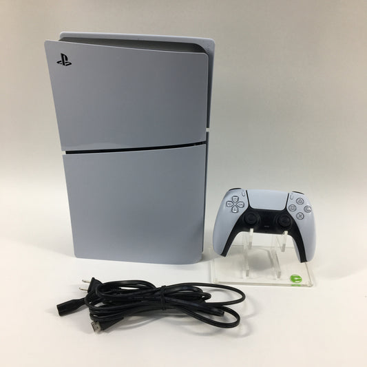 Sony PlayStation 5 Slim Digital Edition 1TB White Console Gaming System CFI-2015