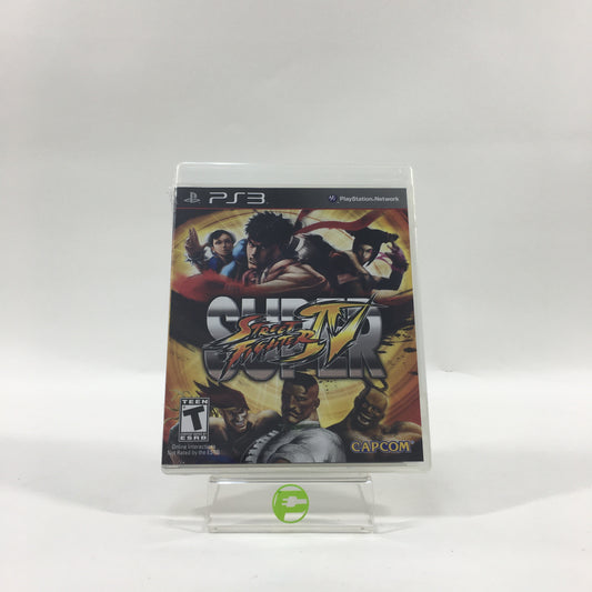 New Super Street Fighter IV (Sony PlayStation 3 PS3, 2010)