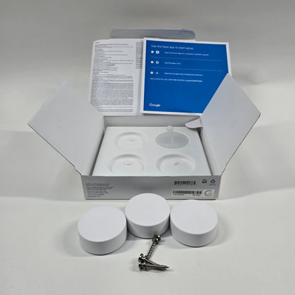 Google Nest Temperature Sensor Temperature Sensor White 3 Pack For Google Nest