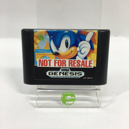 Sonic the Hedgehog [Not for Resale] (Sega Genesis, 1993) Cartridge Only