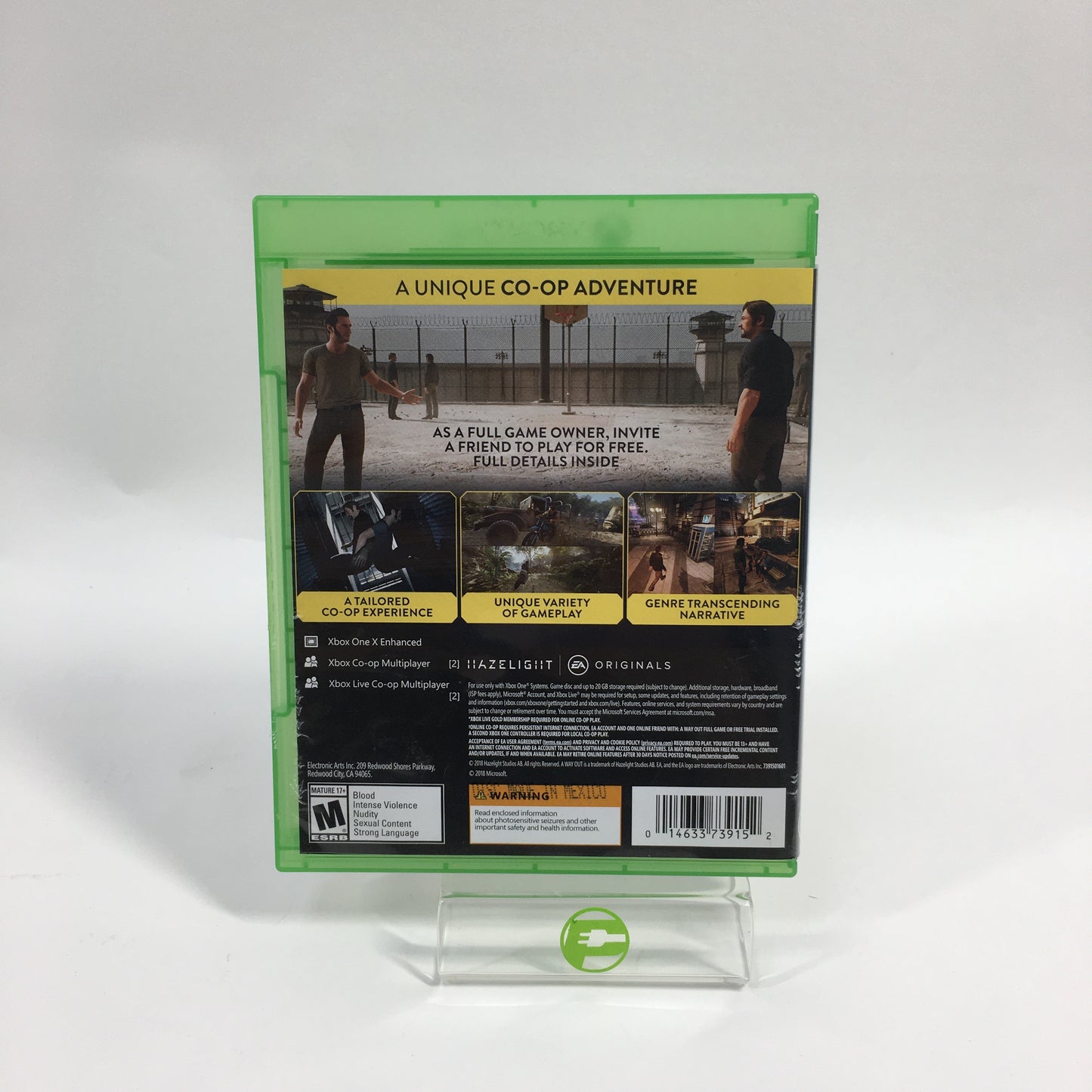 A Way Out (Microsoft Xbox One, 2018)