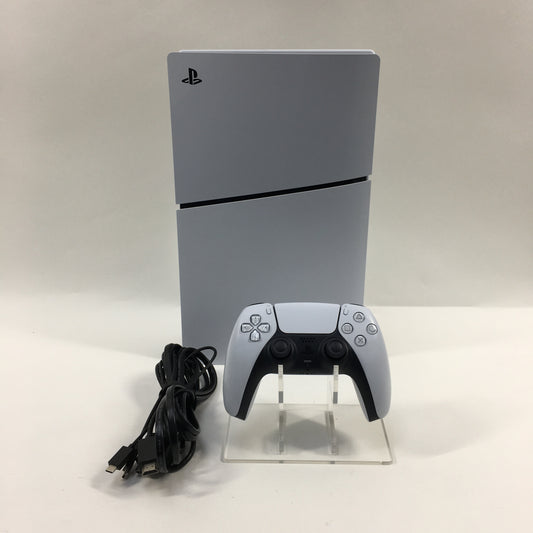 Sony PlayStation 5 Slim Digital Edition 1TB White Console Gaming System CFI-2015
