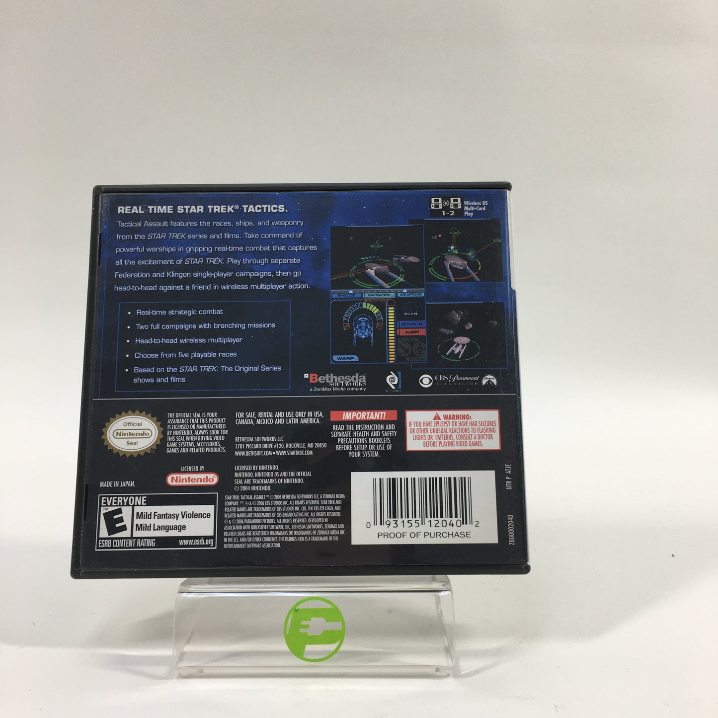 Star Trek Tactical Assault (Nintendo DS, 2006)