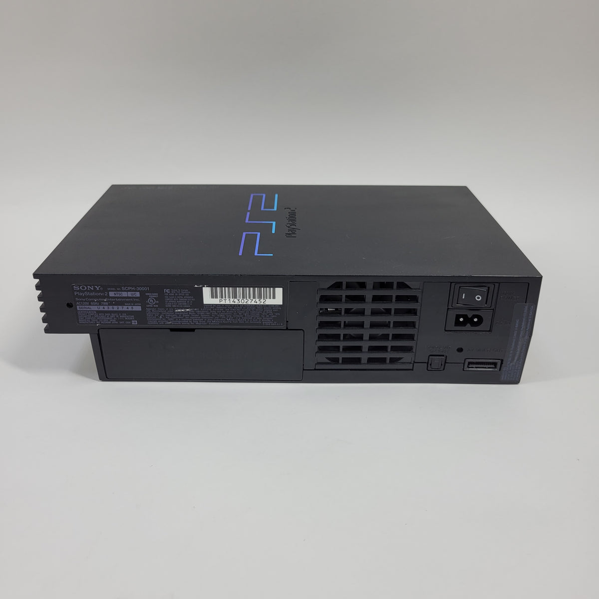 Sony PlayStation 2 PS2 Black Console Gaming System SCPH-30001
