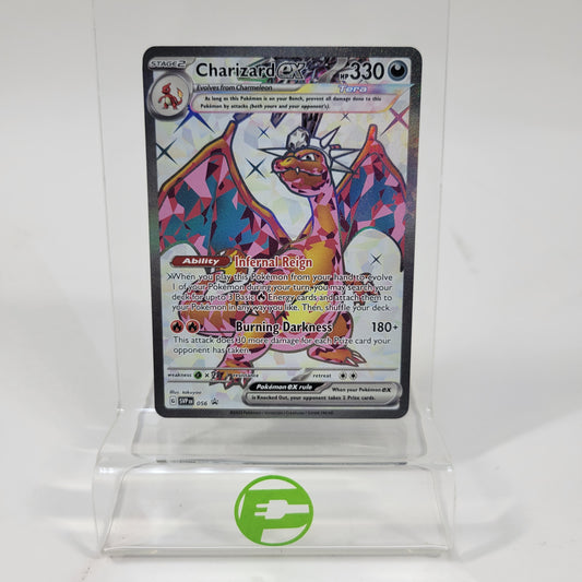 Pokémon TCG Scarlet & Violet Promos Charizard ex 056 Holo Textured English