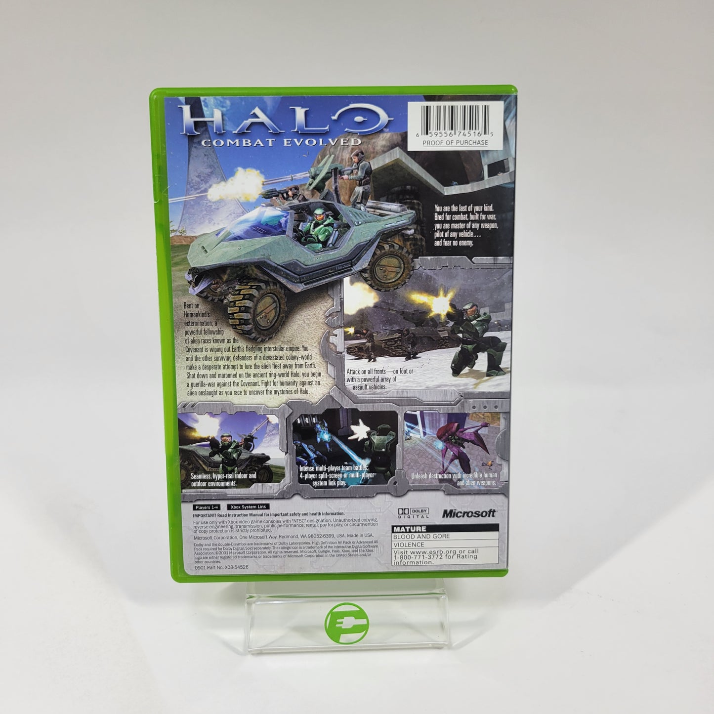 Halo: Combat Evolved (Microsoft Xbox, 2001)