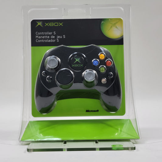 New Microsoft Original Xbox Controller S Black X08-68444