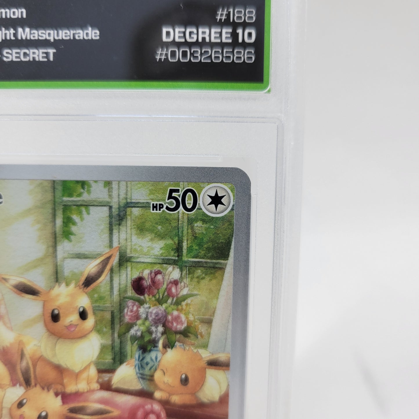 Pokémon TCG Twilight Masquerade Eevee 188/167 Holo English