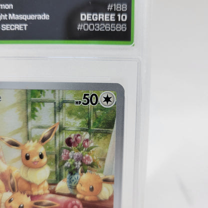 Pokémon TCG Twilight Masquerade Eevee 188/167 Holo English