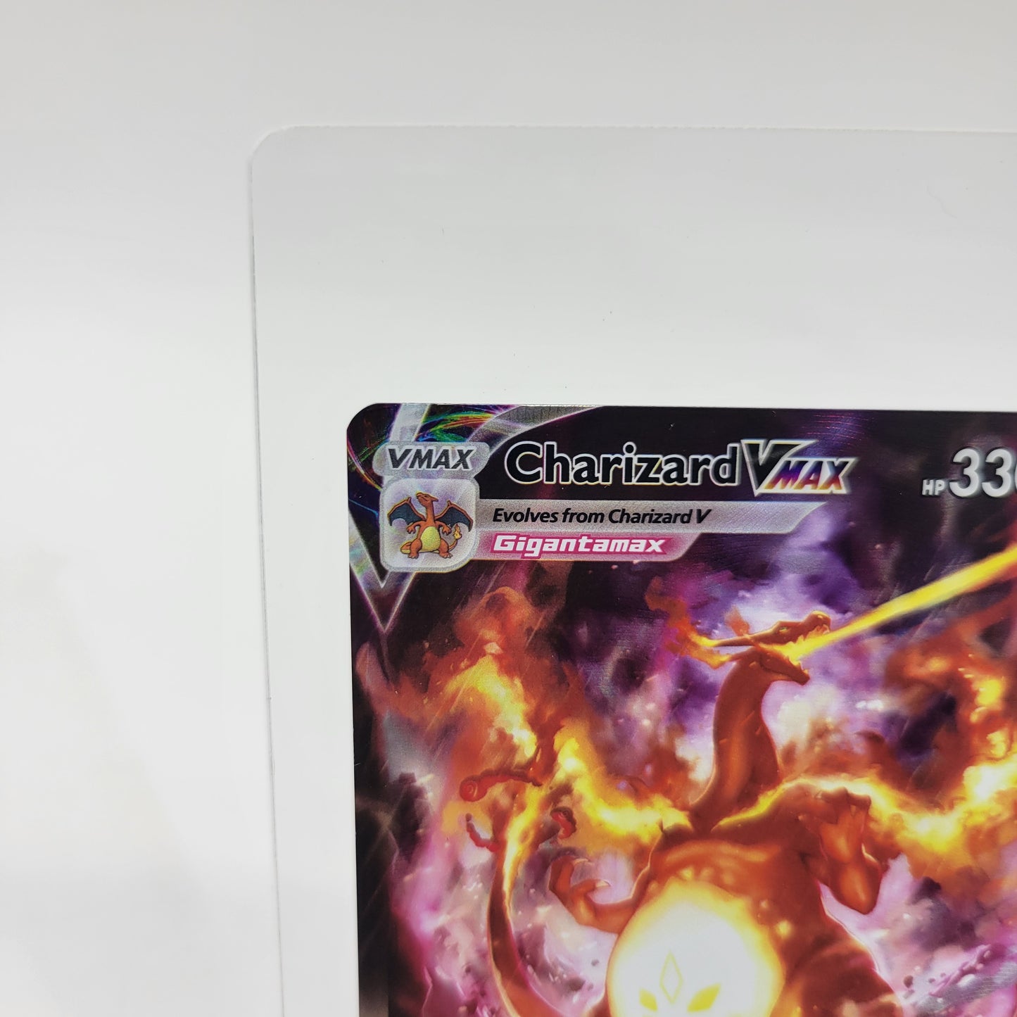 Pokémon TCG Sword & Shield Charizard VMAX SWSH261 Holo Textured English