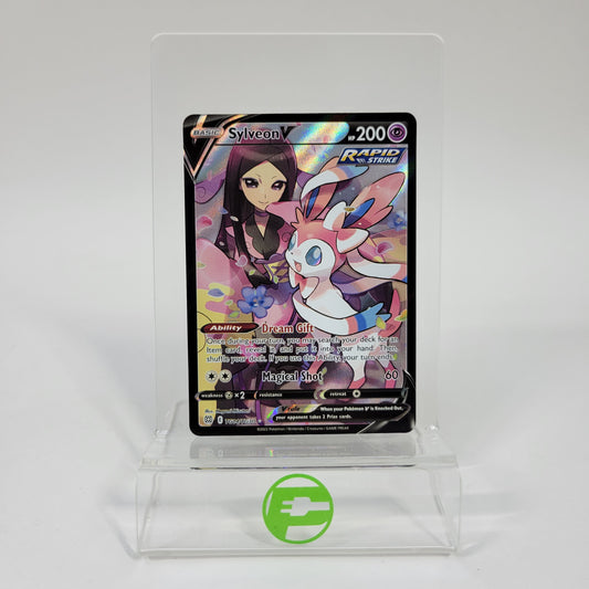 Pokémon TCG Brilliant Stars Sylveon V TG14/TG30 Holo Textured English