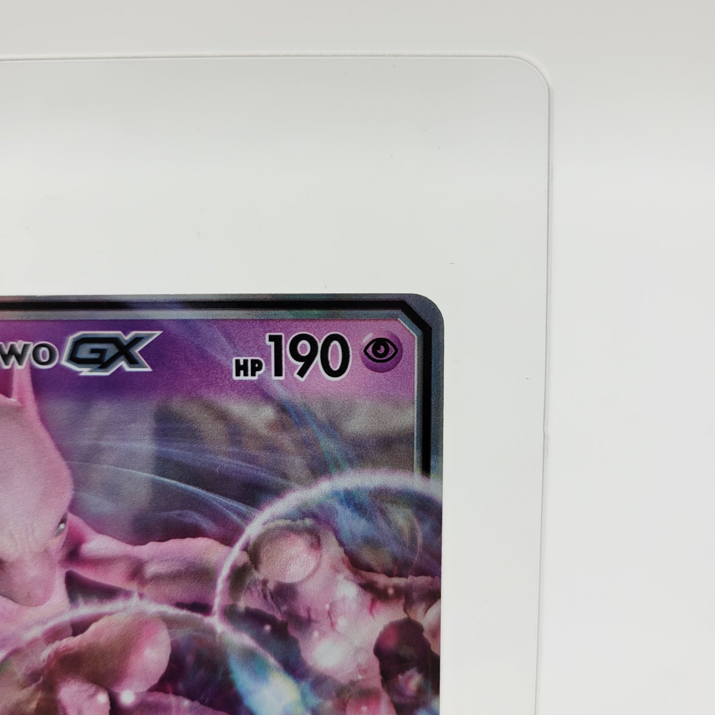 Pokémon TCG Scarlet & Violet Promo Mewtwo GX SM196 Holo English