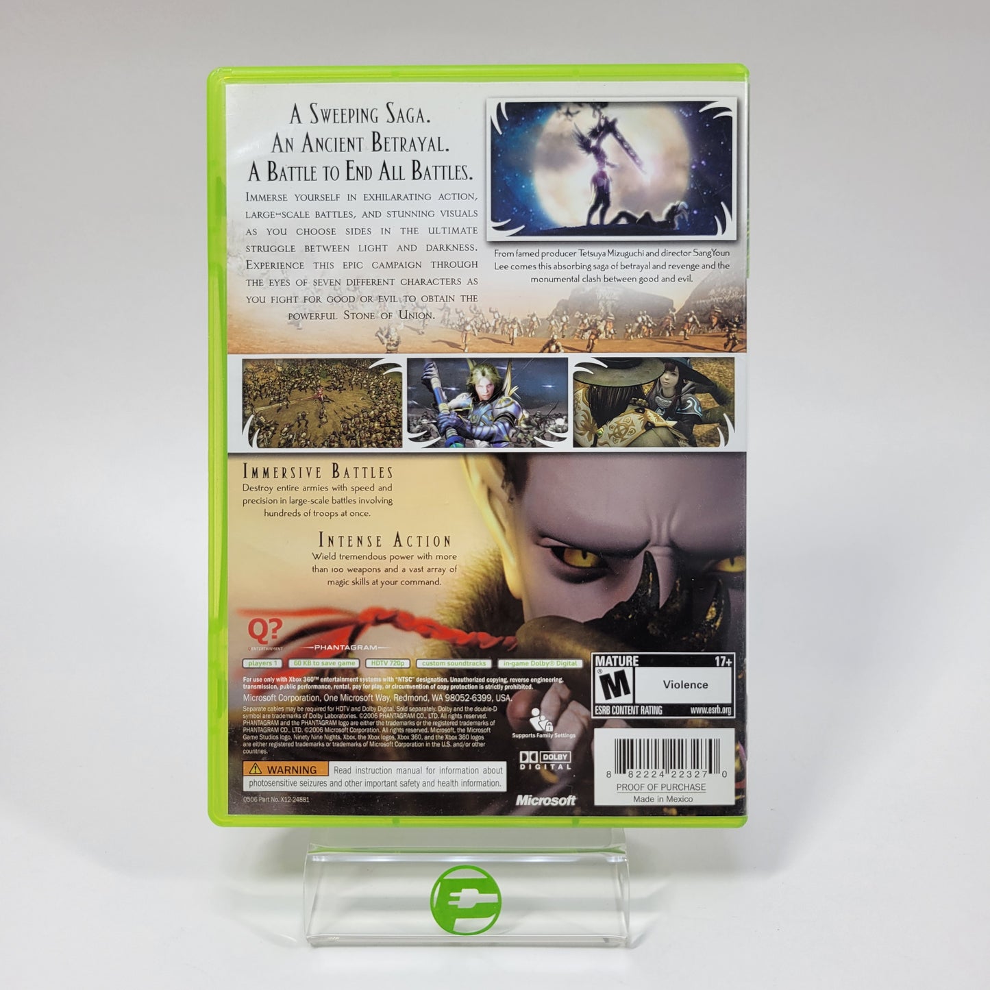 Ninety Nine Nights (Microsoft Xbox 360, 2006)