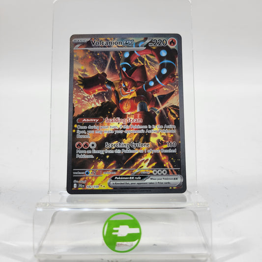 Pokémon TCG Pokemon Journey Together Volcanion ex 182/159 Holo English