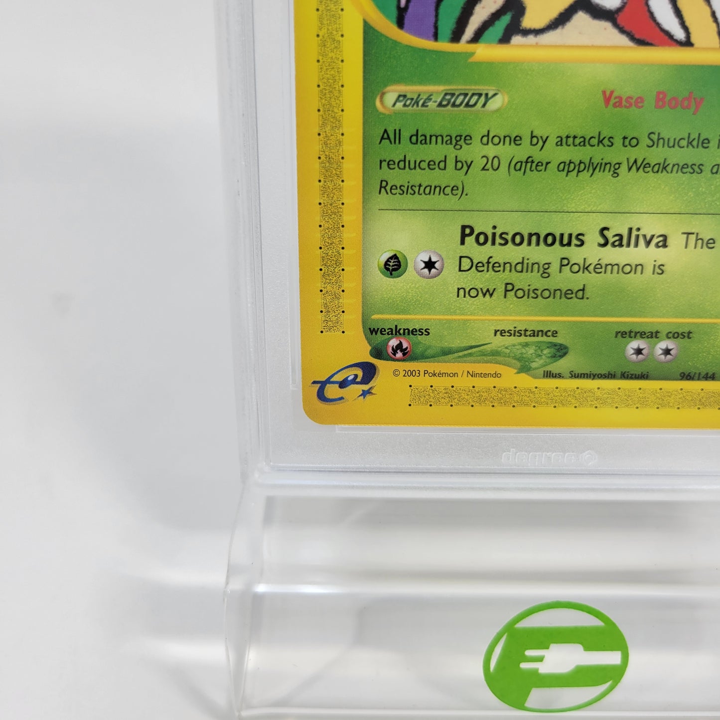 Pokémon TCG Skyridge Shuckle 96/144 Regular English