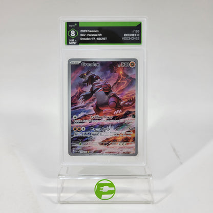 Pokémon TCG Pokemon Paradox Rift Groudon 199/182 Holo English