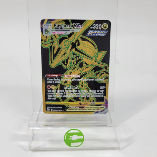 Pokémon TCG Silver Tempest Rayquaza VMax TG29/TG30 Holo Textured