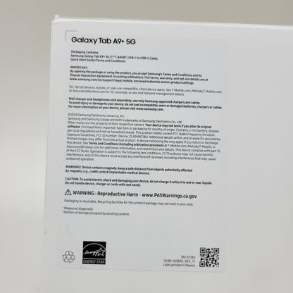 New T-Mobile Samsung Galaxy Tab A9 Plus 11.0" 64GB Gray SM-X218U READ BELOW 