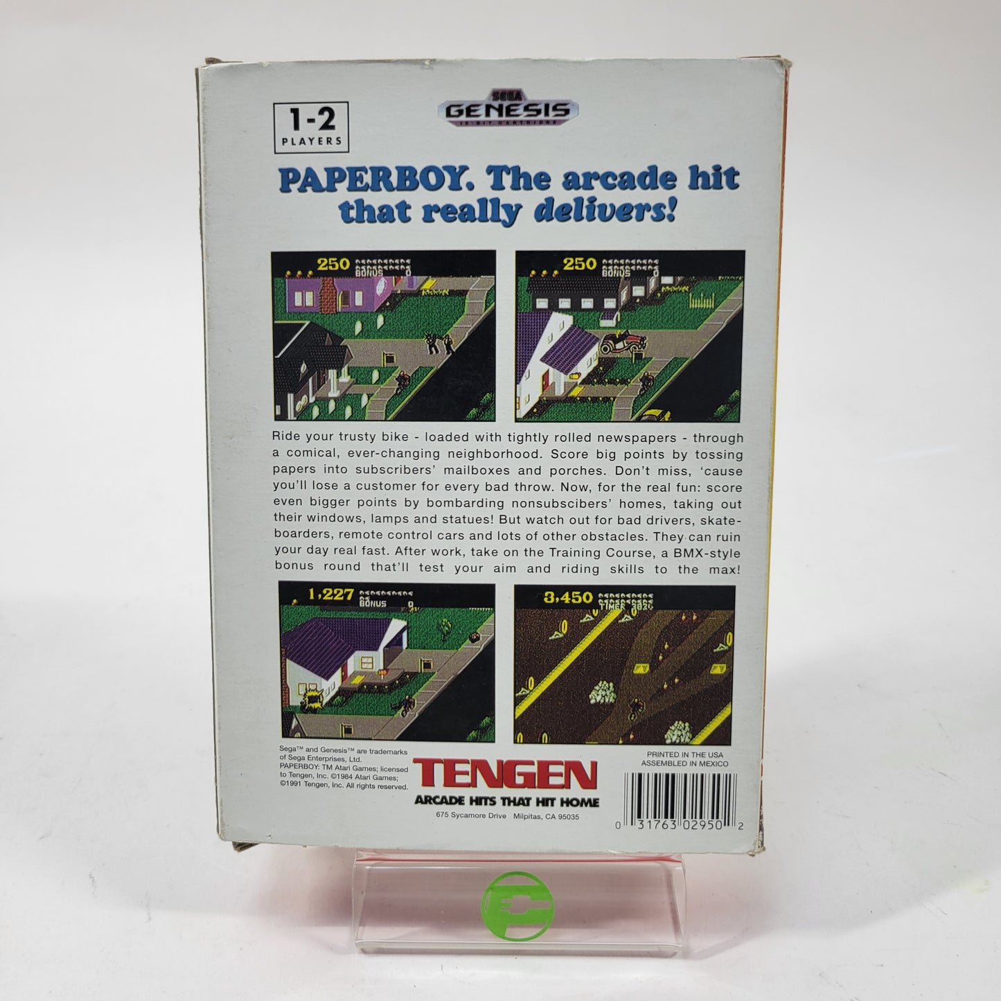 Paperboy (Sega Genesis, 1990)