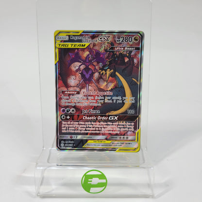 Pokémon TCG Cosmic Eclipse Naganadel & Guzzlord GX 224/236 Holo Textured English