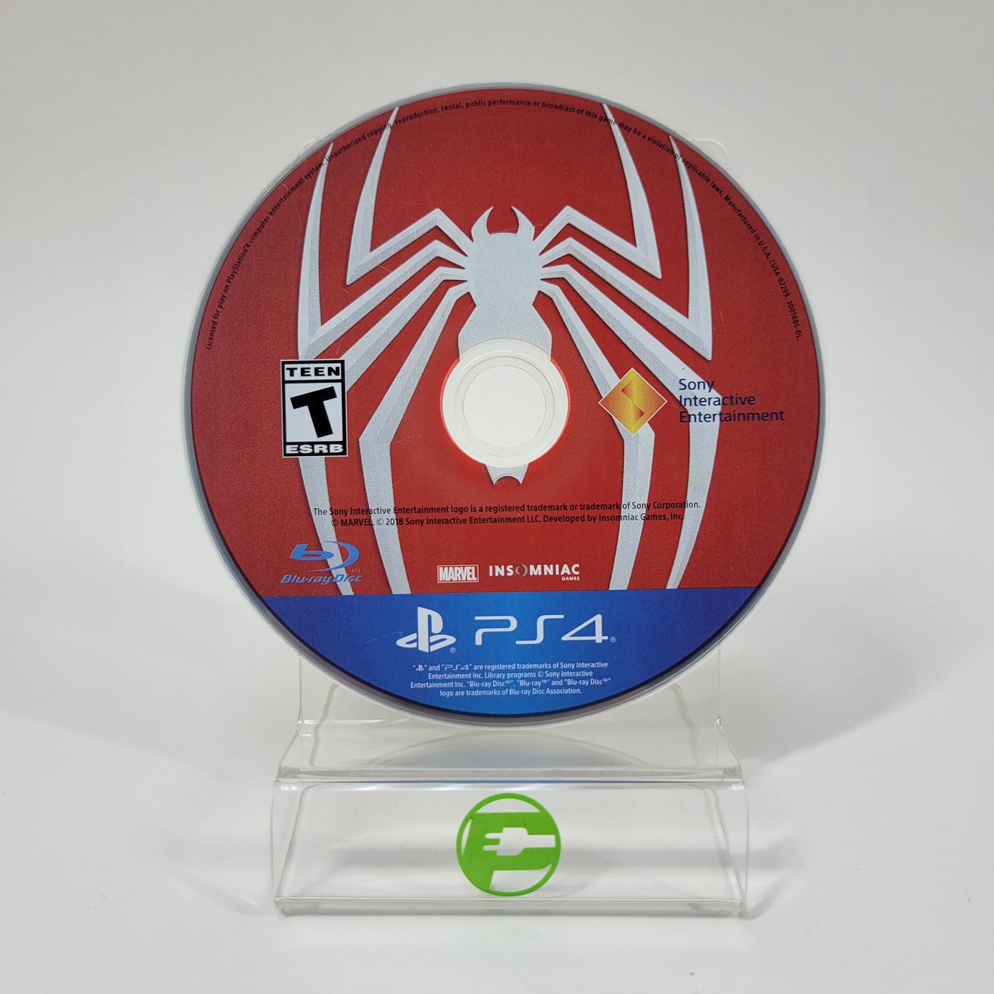 Marvel Spiderman (Sony PlayStation 4 PS4, 2018)