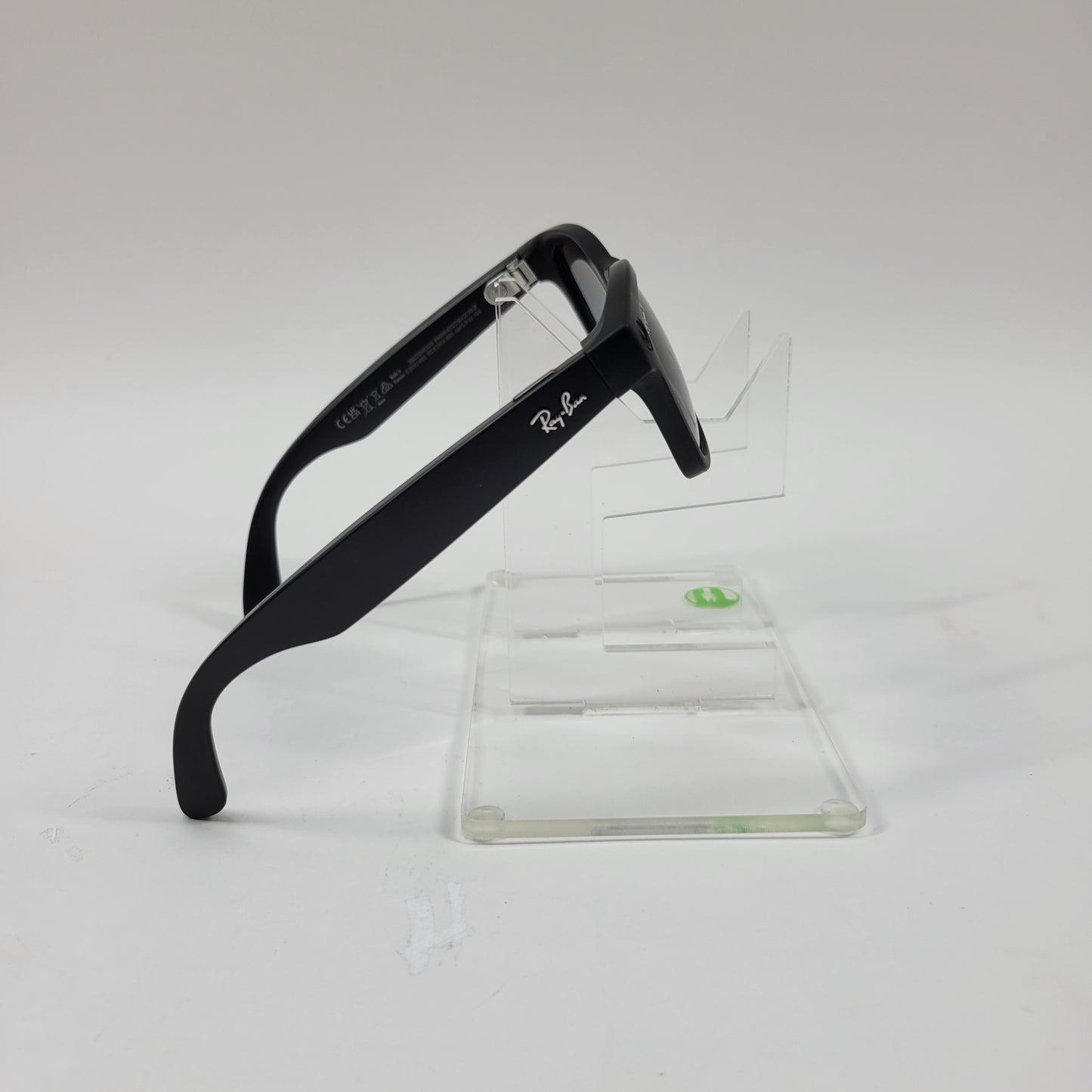 Ray-Ban Meta Wayfarer Gen 1 Matte Black Polarized RW4006 601ST3 AI Smart Glasses