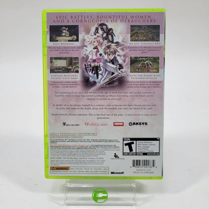 Record of Agarest War (Microsoft Xbox 360, 2010)