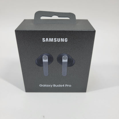 New Samsung Galaxy Buds4 Pro SM-R640 True Wireless Earbuds Black