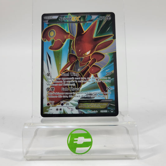 Pokémon TCG Breakpoint Scizor EX 119/122 Holo Textured English