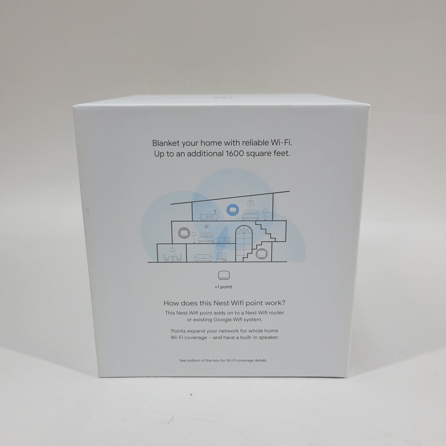 Google Nest Wifi Router and Nest Wifi Point Mesh Network System H2D/H2E + Nest WiFi Add-on Point