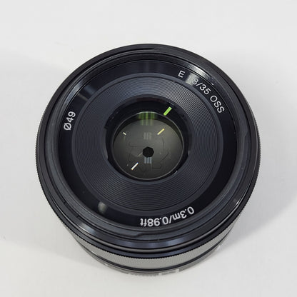 Sony SEL35F18 35mm f/1.8 E-Mount Standard Prime SEL35F18 Auto & Manual Lens