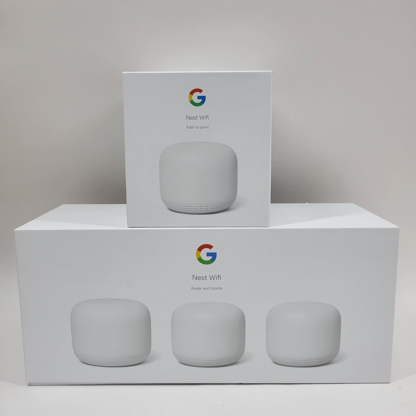 Google Nest Wifi Router and Nest Wifi Point Mesh Network System H2D/H2E + Nest WiFi Add-on Point
