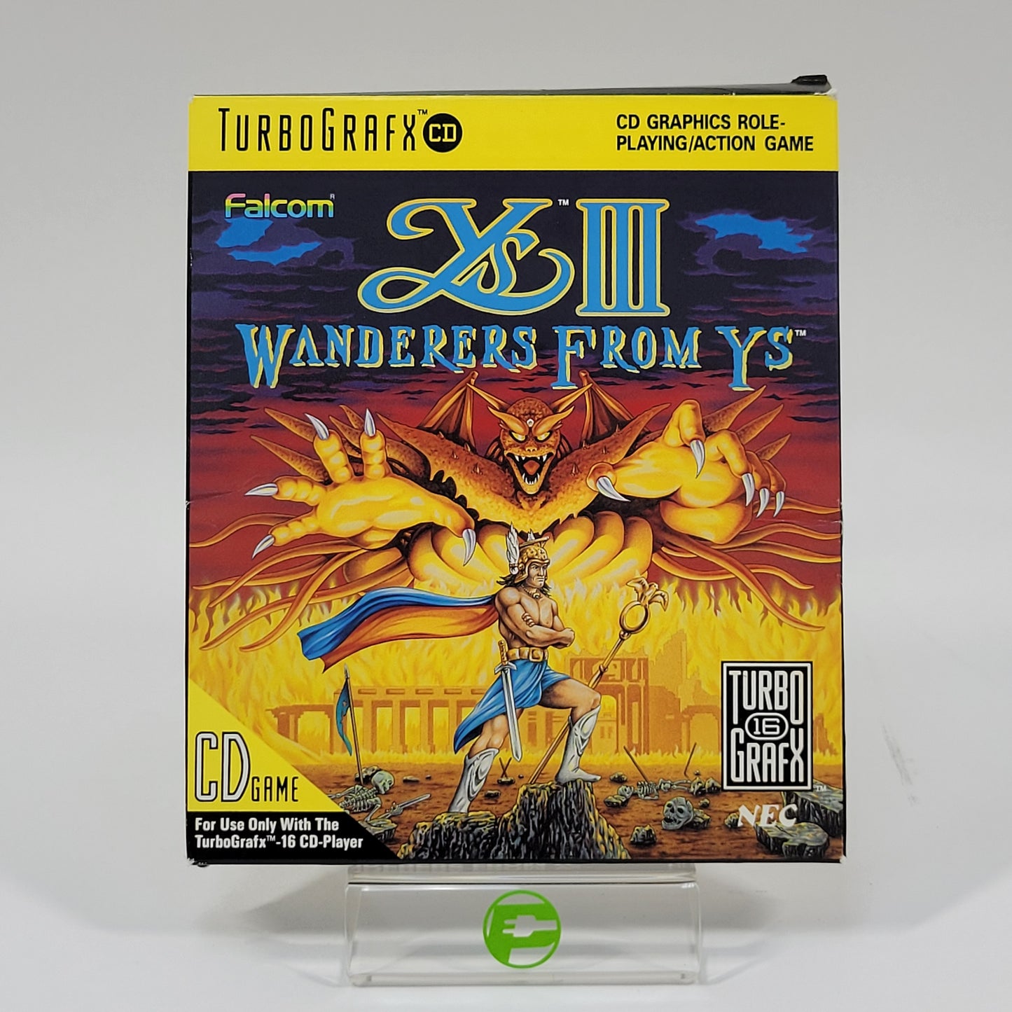 Ys III Wanderers from Ys (TurboGrafx CD, 1990)