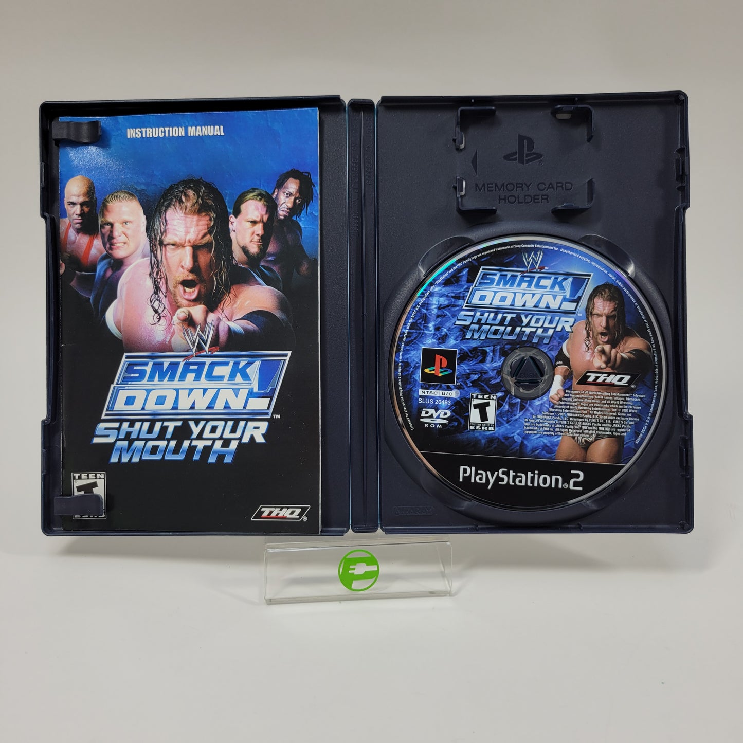 WWE Smackdown Shut Your Mouth (Sony PlayStation 2 PS2, 2002)