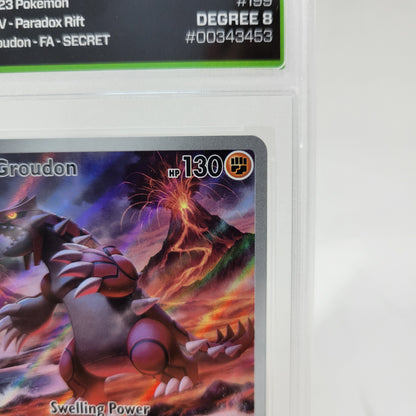 Pokémon TCG Pokemon Paradox Rift Groudon 199/182 Holo English