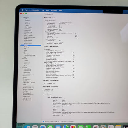 2025 Apple MacBook Air 15" M4 10C GPU 4.5GHz 16GB RAM 256GB SSD MW1L3LL/A