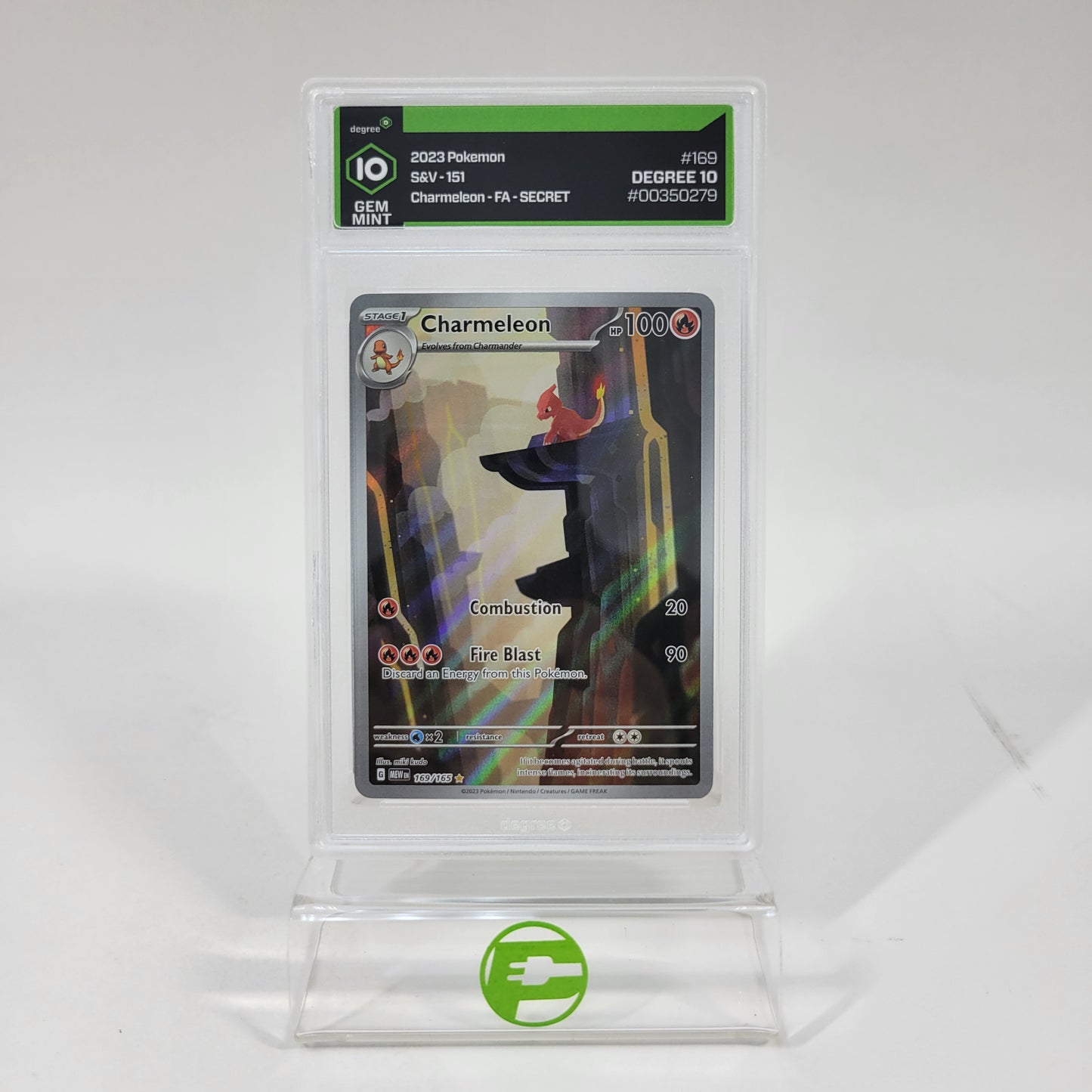 Pokémon TCG Scarlet & Violet: 151 Charmeleon 169/165 Holo English